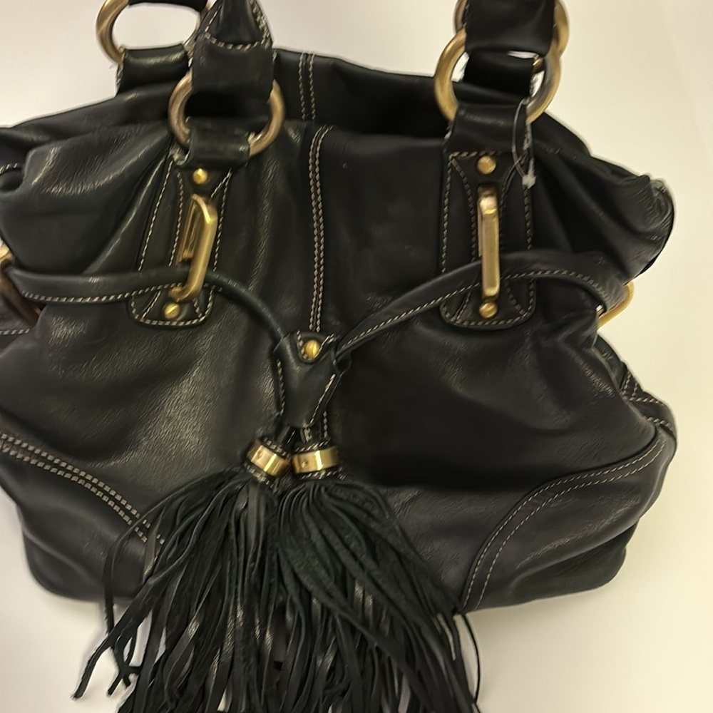 B MAKOWSKY BLACK LEATHER PURSE - Picture 6 of 12